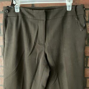 Anne Klein Size 10 Brown Dress Pants